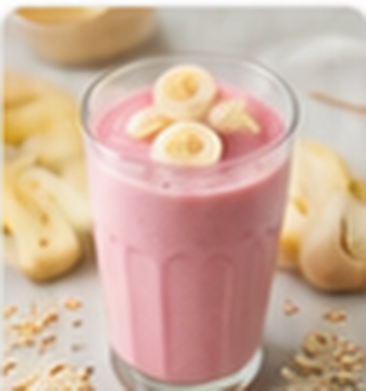 Batido proteico con albúmina de huevo